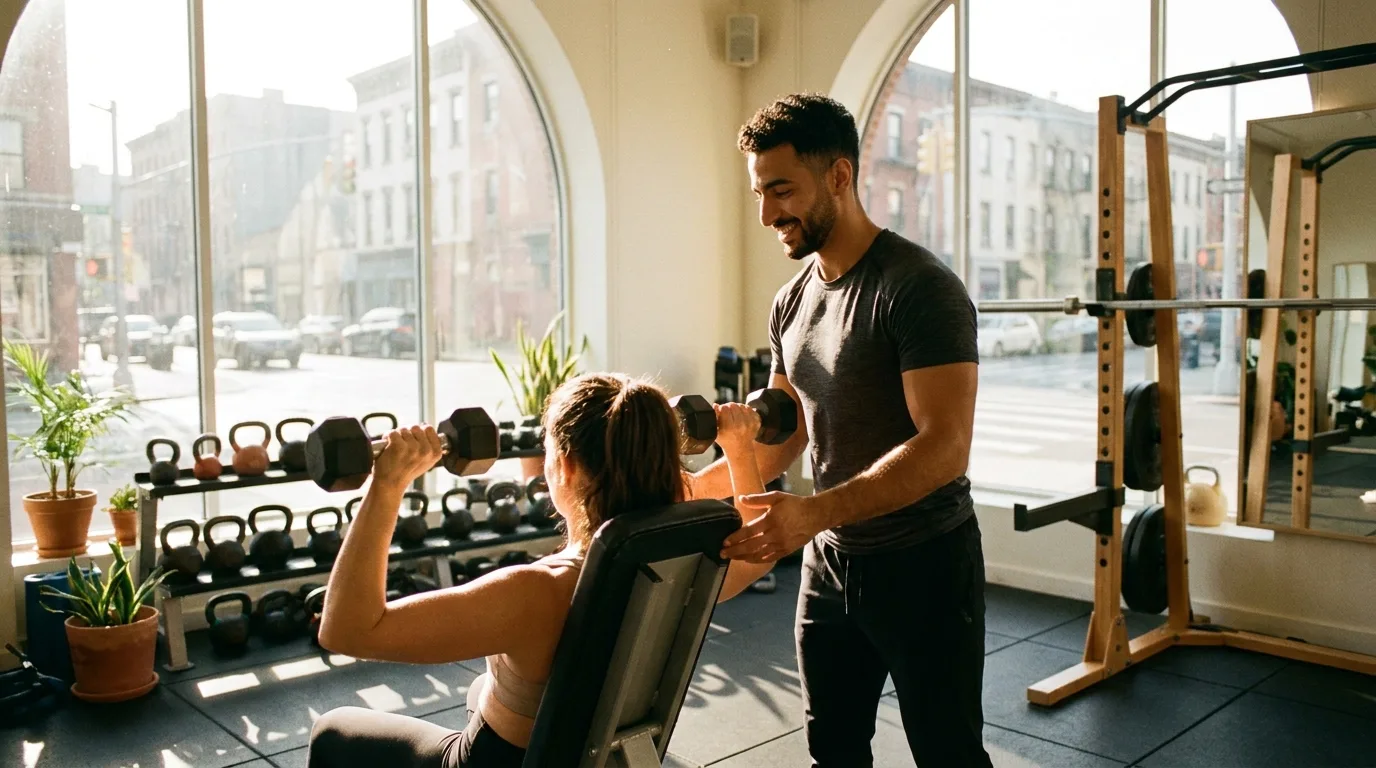 Sfeerbeeld van Personal Training Demo